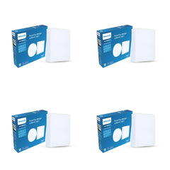Philips 18W SeamGlow Square LED Surface Downlight (Pack of 4)