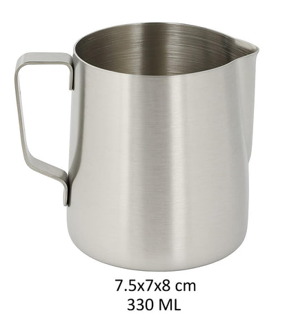 Dynore Stainless Steel Milk Frothing Pitcher/Milk Jug Suitable for Espresso, Latte Art and Frothing Milk Jug- 330 ml