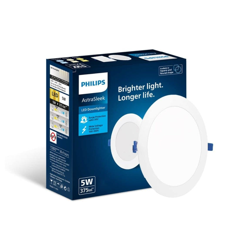 Philips Astra Sleek 5-watt Round LED Downlighter