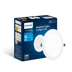 Philips Polycarbonate Astra Sleek 5-watt Round LED Downlighter