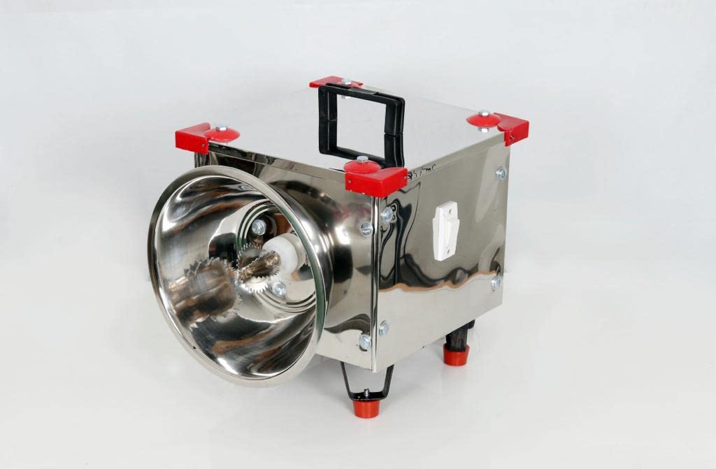 KRN Domestic and Commercial Coconut Scrapper for Kitchen Electrical, for Restaurant, Hotel, Catering, Stainless Steel, (Commercial and Domestic use only)