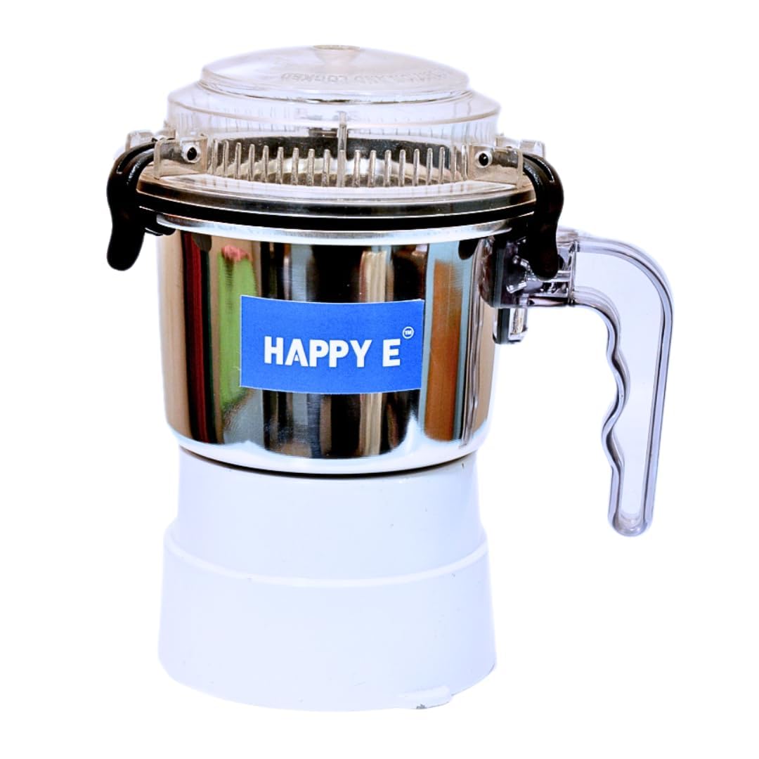 Jar Combo: 400 ml + 1500 ml Plastic (Transparent) | Compatible with Sujata Mixer Grinder
