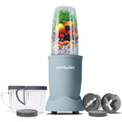 Nutribullet Pro 900W Slate, 12 Pcs Set, USA #1 Mixer/Grinder/Smoothie Maker, "The Original Nutribullet", Best Blender, Food Processor, 3 Unbreakable Jars, 2 Blade Sets(Wet & Dry), 900W, 2 Yrs Warranty