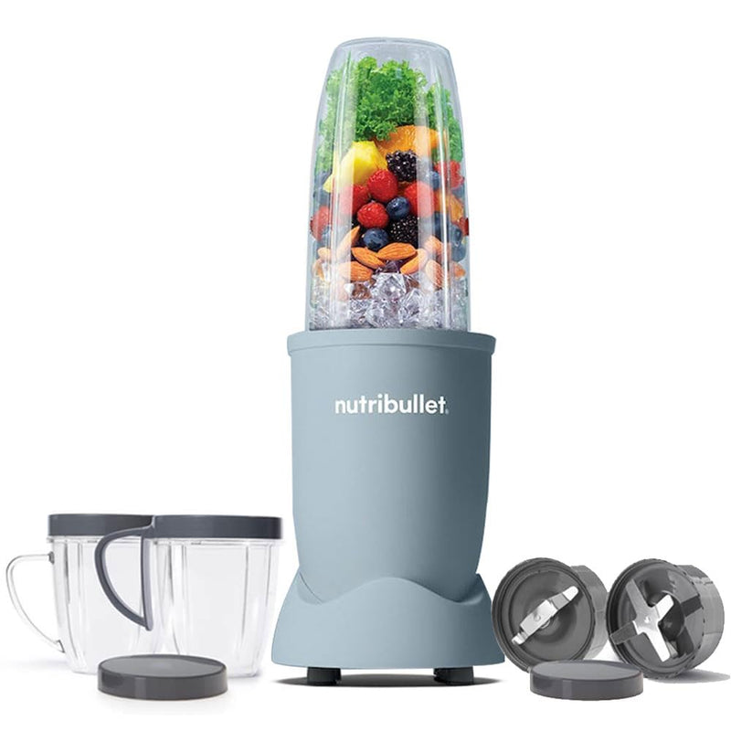 Nutribullet PRO 900W Black, 12 Pcs Set, USA #1 Mixer/Grinder/Smoothie Maker, "The Original Nutribullet", Food Processor, Best Blender, 3 Unbreakable Jars, 2 Blade Set - Wet & Dry