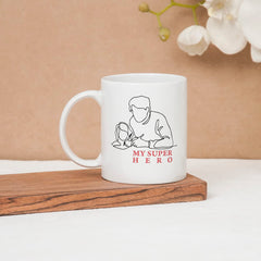 Clay Craft Ceramic Cc Mm1 Swiss Rez1 Microwave Safe Coffee Mug with Good Morning Quote, 300 ML