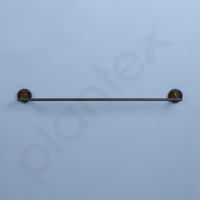 Plantex Brass with 304 Grade Stainless Steel Towel Hanger for Bathroom/Towel Rod for Kitchen/Towel Holder/Bathroom Accessories - RDAB (Matt Black & Rose Gold)-6