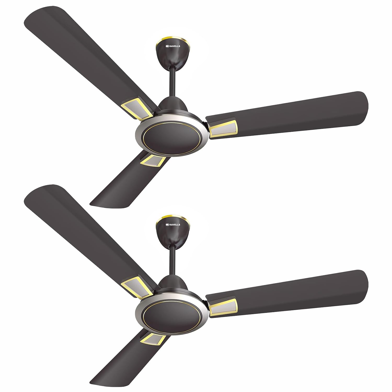 Havells 1200mm Astura Energy Saving Ceiling Fan (Bianco Bronze, Pack of 2) 1 Star