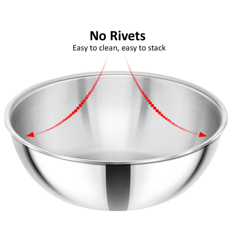 Hawkins 2.5 Litre Metro Kadhai, Triply Stainless Steel Induction Tasla, Silver (SSTA25)