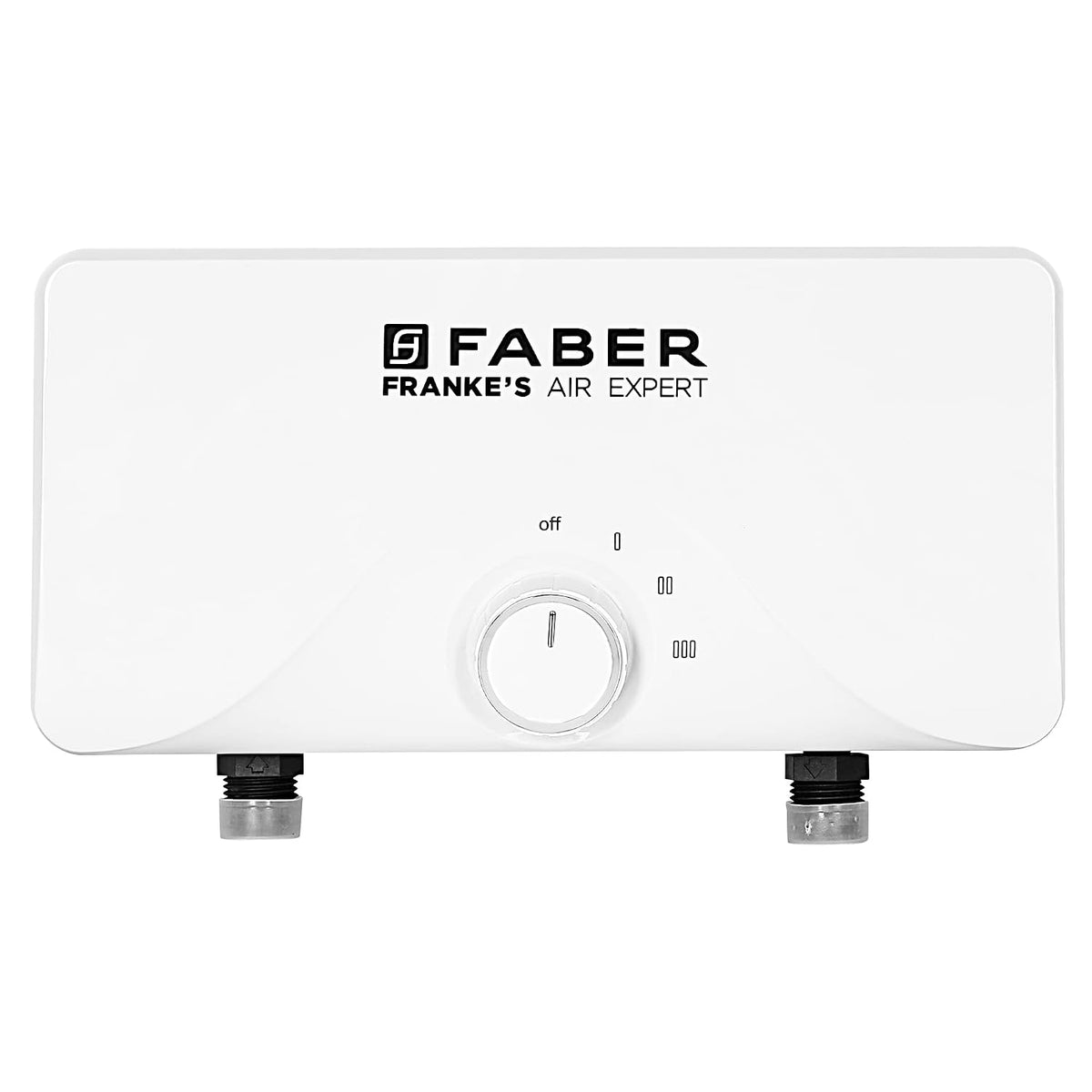 Faber Agnes Tankless Instant 3.5kw Water Heater | High Working Pressure, 3-Level Temperature, Safety Valve, Auto Off | F
