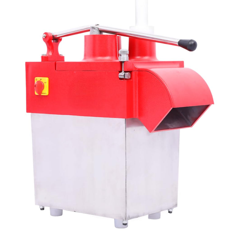 KRN Potato French Fries Vegetable Cutting Machine (Red) for Hotels & Restaurants with Stainless Steel Blade Output 150kgs/hr Commercial Use Only