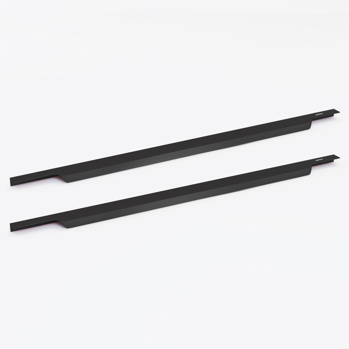 Plantex Profile Handle for Kitchen Cabinet/36 Inch Aluminium Drawer Profile Handle/Wardrobe Pull Handle for Home/Office/Hotel - Pack of 2 (Black) (Model APS-PF-1004)