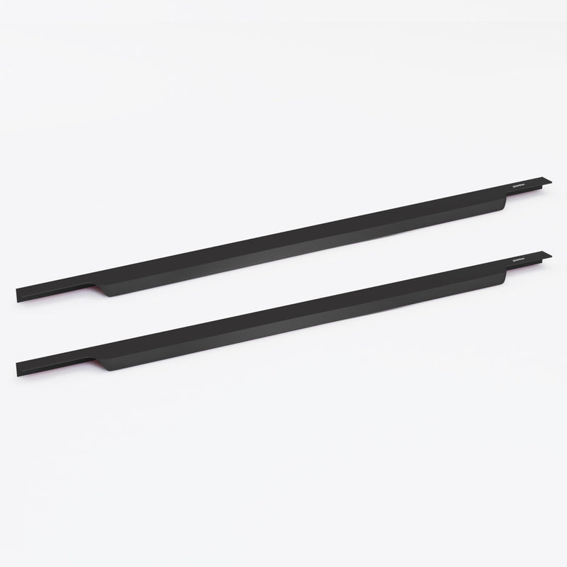 Plantex Profile Handle for Kitchen Cabinet/30 Inch Aluminium Drawer Profile Handle/Wardrobe Pull Handle for Home/Office/Hotel - Pack of 2 (Black) (Model APS-PF-1004)-1
