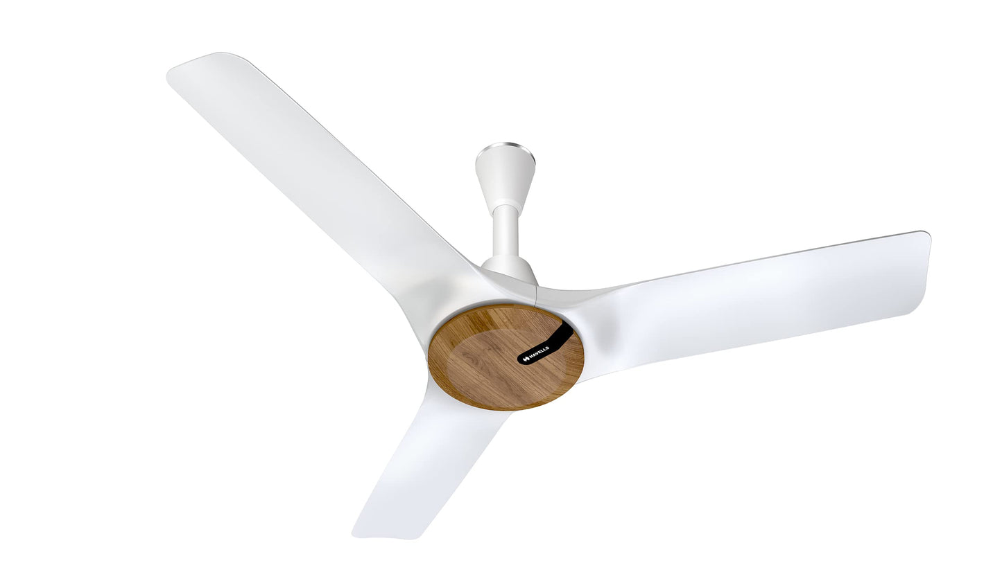 Havells Stealth Air Prime 1200Mm Ceiling Fan (4 stars, Pack Of 1, Marbel Pearl White)