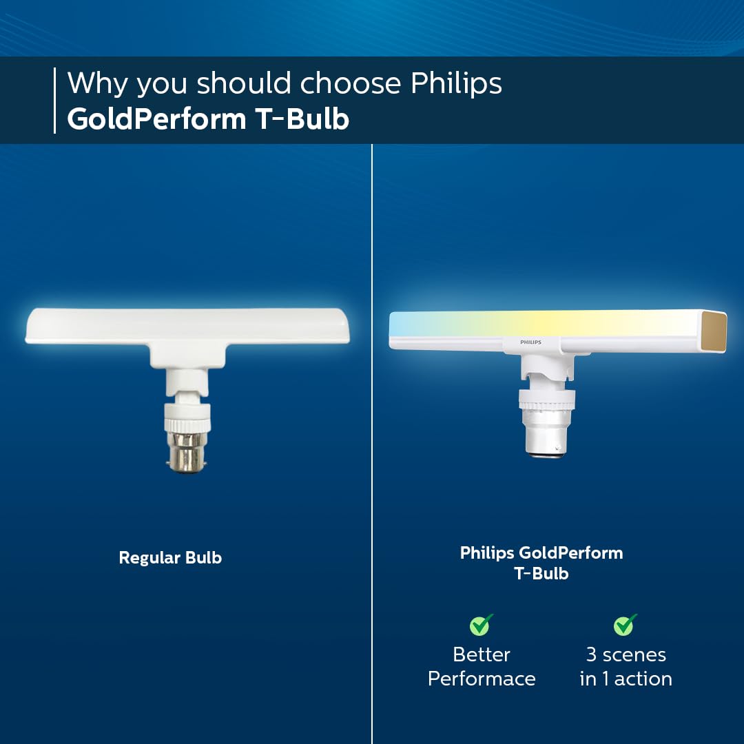 Philips 10W B22 LED T-Bulb