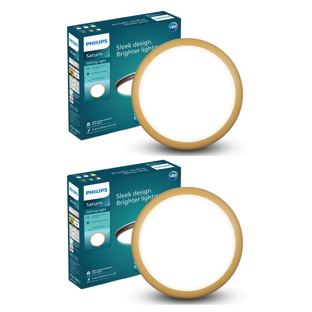 Philips 18W LED Surface Ceiling Light (Pack of 2)