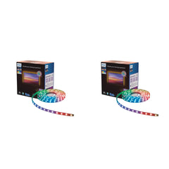Philips Wi-Fi Smart LED TV Strip Light with Music Sync, Voice Control & Dimmable Feature (Pack of 2)
