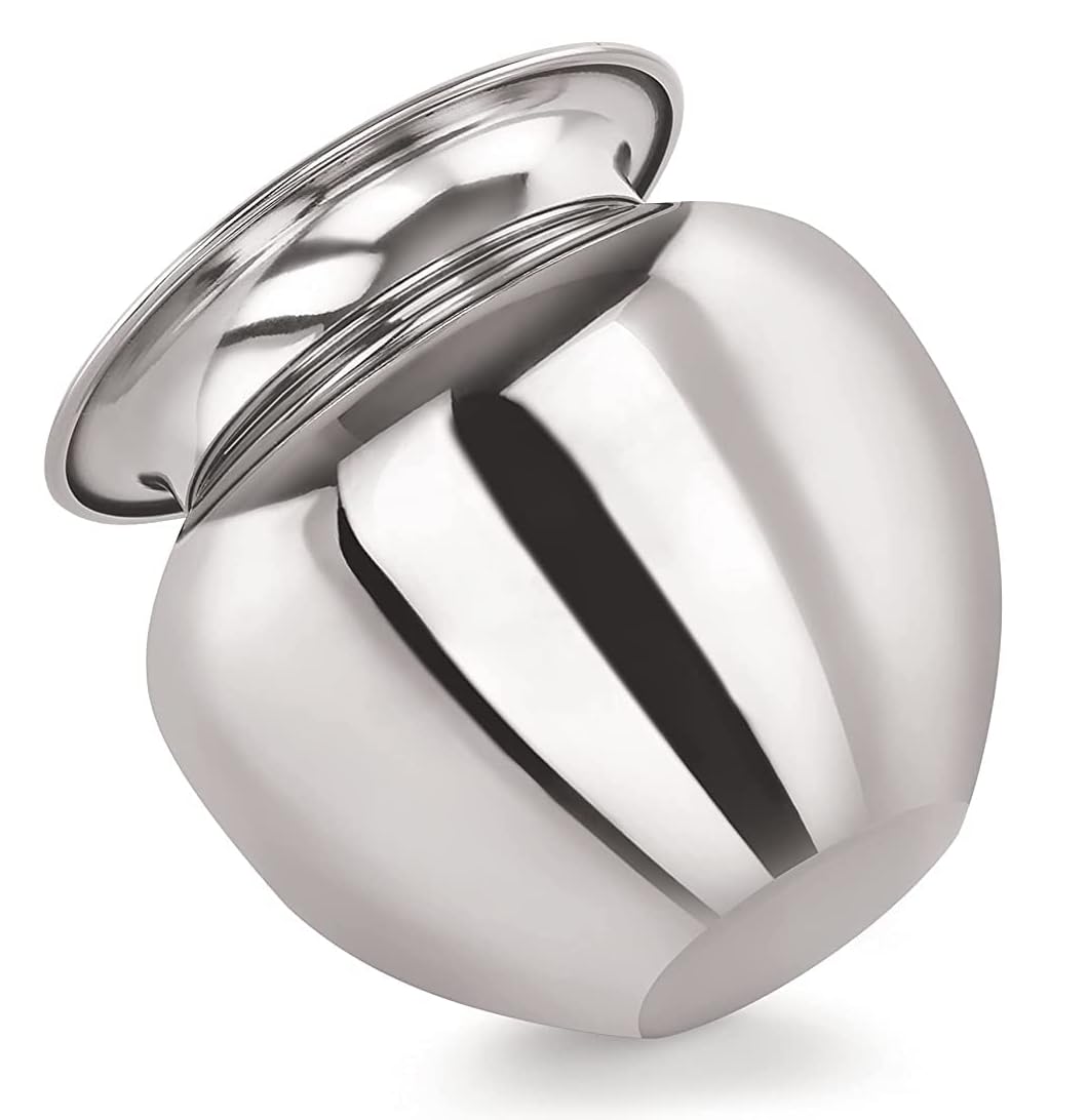 Dynore Stainless Steel Regular Kalash Lota 600 ML,Silver