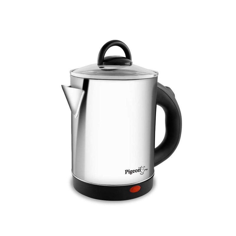 Pigeon Quartz Electric Kettle 1.7 Litre, 1500 watts, Stainless Steel Body, Used for Boiling Water, Making Tea and Coffee