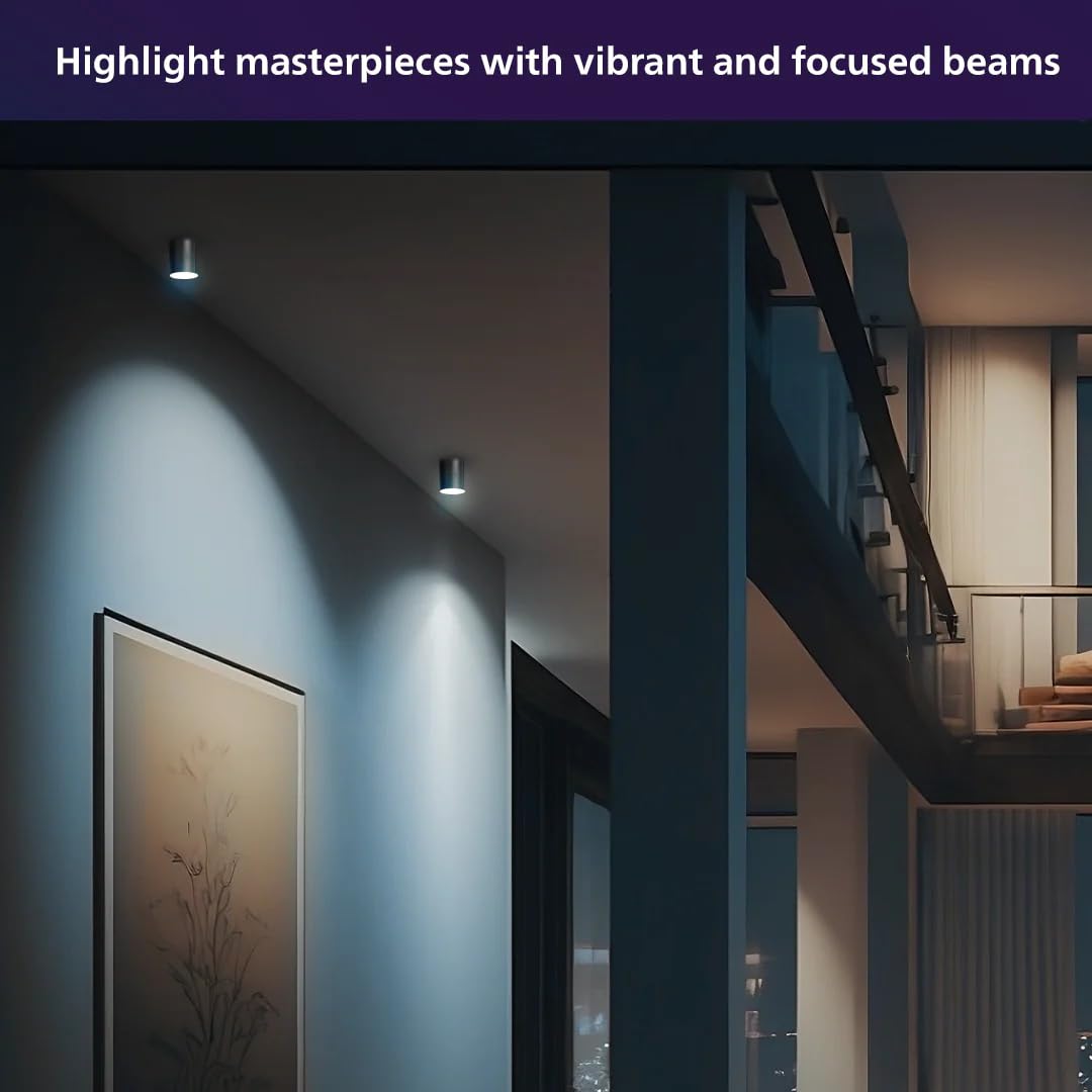 Philips 10W Up-Down LED Surface Wall Light (Cool Day Light, B0FP28T8SF)
