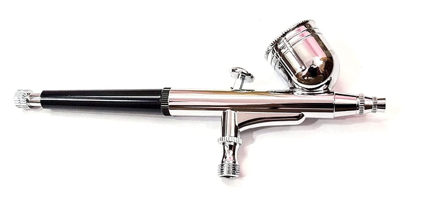 Hetkrishi 0.3mm Multifunction Pen Spray Gun for Paint, Tatoo, Makeup & Bakery use Air Assisted Sprayer Mini Air Compressor Spray Gun