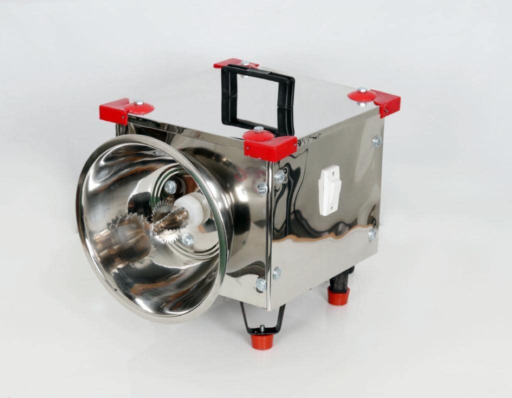 KRN Domestic and Commercial Coconut Scrapper for Kitchen Electrical, for Restaurant, Hotel, Catering, Stainless Steel, (Commercial and Domestic use only)