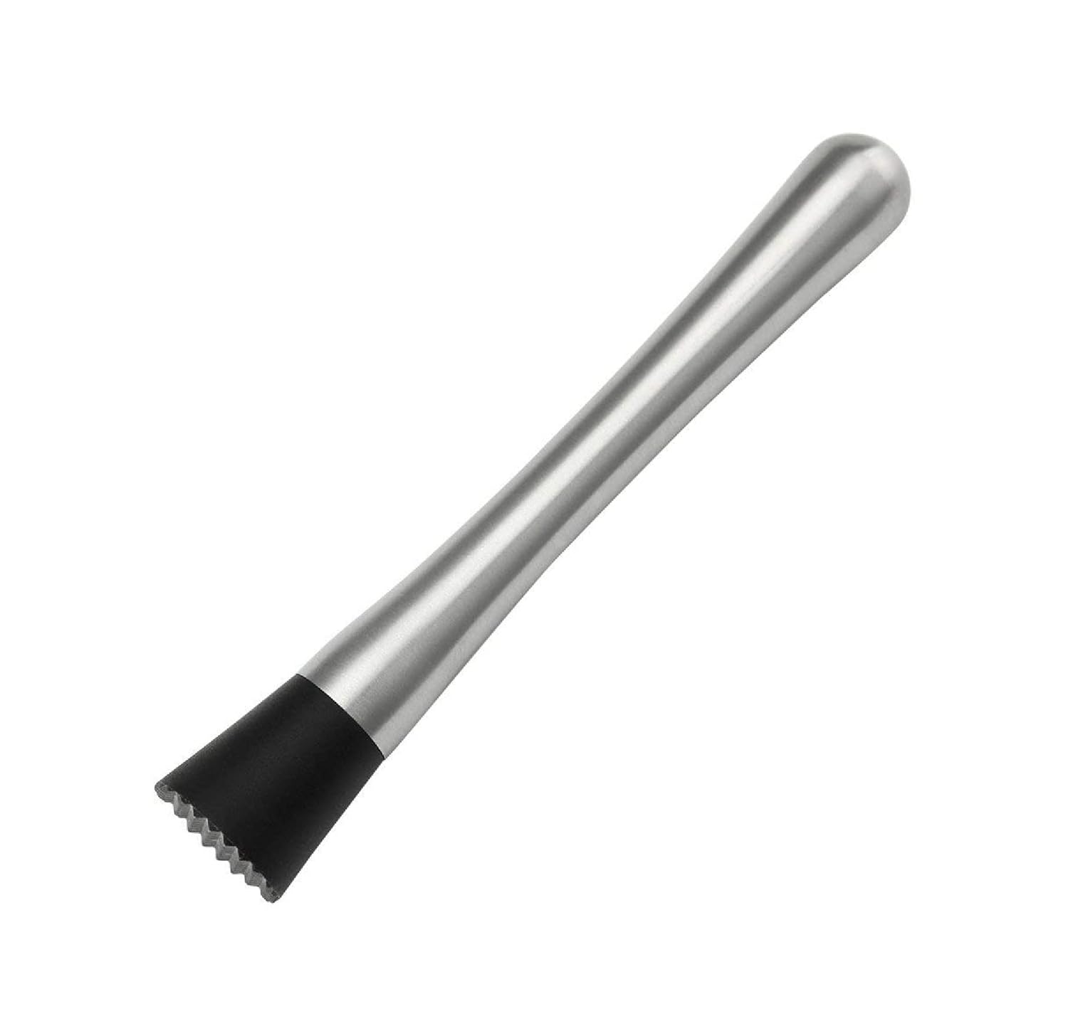 Dynore Stainless Steel Muddler with Teardrop Bar Spoon- Set of 2