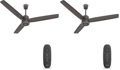Havells FAB BLDC ULED Ceiling Fan 1200mm, 5 star, LED Speed Indicator, 380 RPM, Up to 65% Savings,Reverse Rotation,4 Speed Modes,Low Wattage 30W,Low Noise,Air Flow:225 CMM, 3 Year Warranty,Cocoa Brown