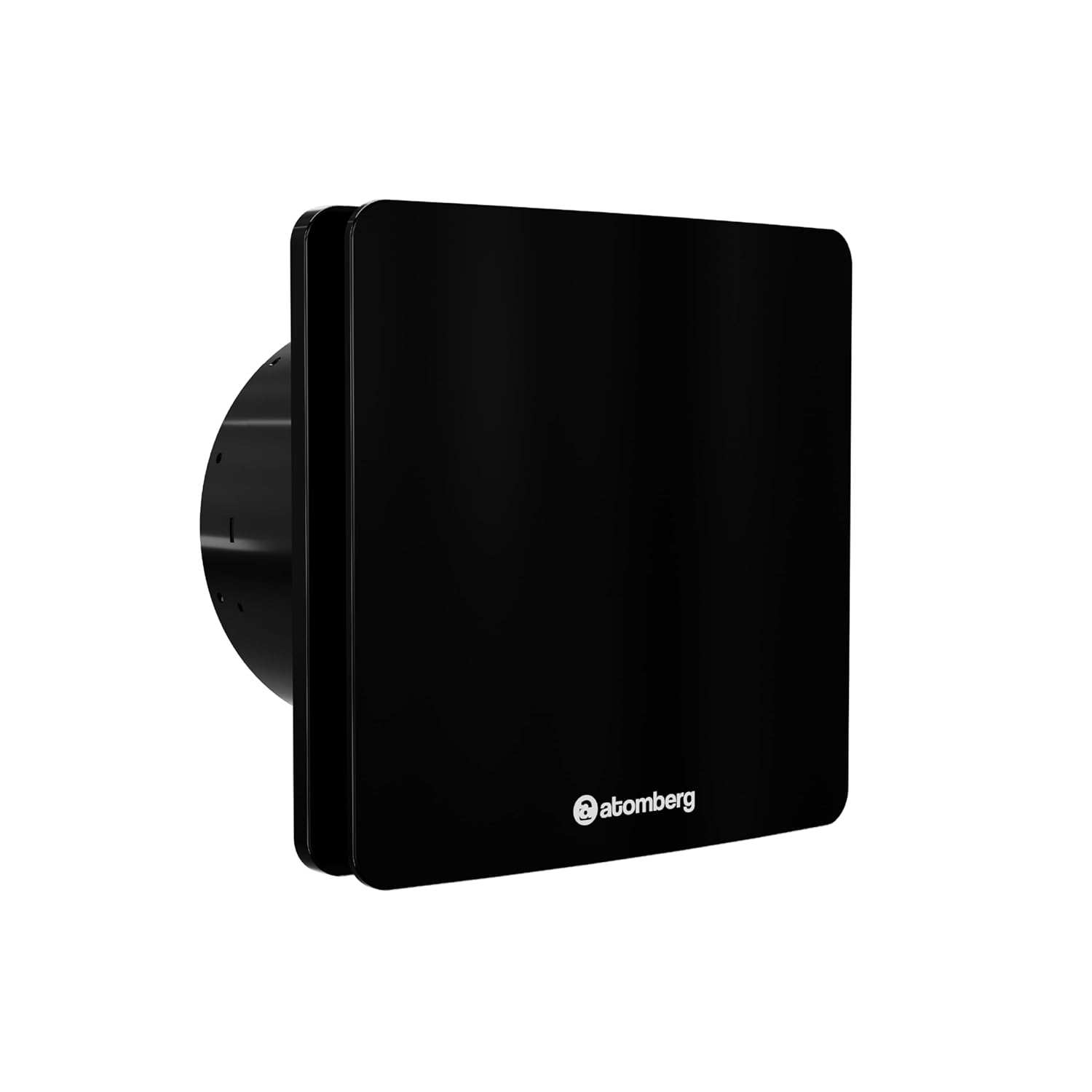 atomberg Studio Exhaust Fan 150mm (6 Inches) | BLDC Motor | 6.8W| Low Noise | 2000 RPM| Ideal for Bathroom,Kitchen | Easy to Clean | Installation-Round Cut (153mm) | 2 Years Warranty | (Gloss Black)