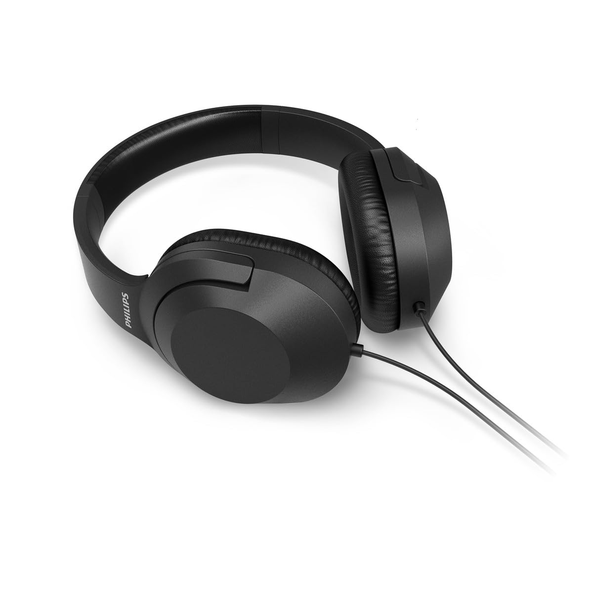 Philips Audio H2005BK00 Over-Ear Stereo Headphones Wired (2 m Cable, 40 mm Neodymium Drivers (TAH2005BK/00)