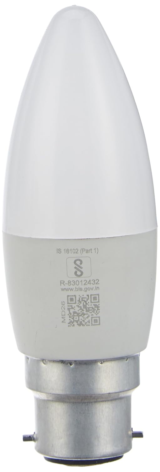 Philips LED Candle Bulb SceneSwitch 5W (White, B0HBCC9PB1)