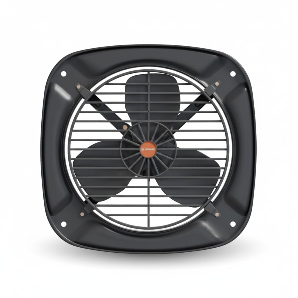 LEDVANCE Vent Master Metal Exhaust Fan for Kitchen & Bathroom (Grey)