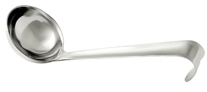 Dynore Stainless Steel Jointless Oil Ladle/Ghee Ladle 16 cm Long - Pack of 2