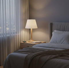 Philips Ornate Wood Table Lamp E27 20W