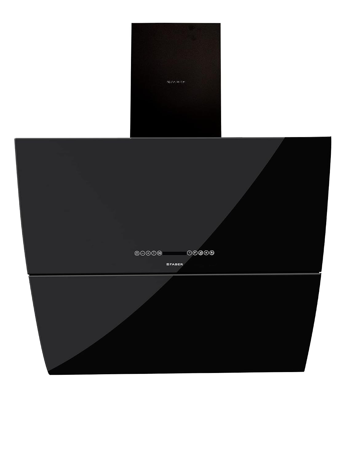 Faber 1000m3/hr Wall Mounted chimney (HOOD MIRROR PLUS BK TC LTW 90, Black), Free 1 Year Extended warranty