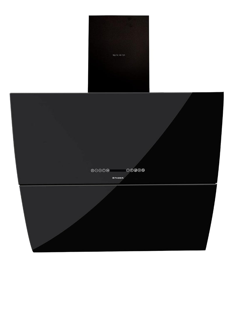 Faber 1000m3/hr Wall Mounted chimney (HOOD MIRROR PLUS BK TC LTW 90, Black), Free 1 Year Extended warranty