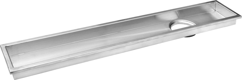 Plantex 304 Grade Stainless Steel Long Shower Drain/Floor Drain/Drainage Cover/Floor Drain Cover with Removable Grate (10 x 60 cm - Matt) (Capsule)-6