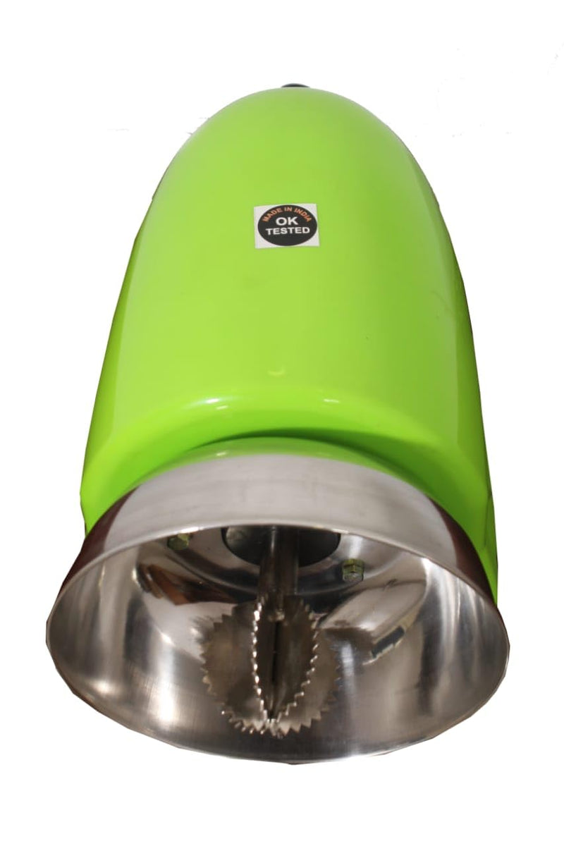 Sree Kitchen Equipments BEEMAX Domestic and Commercial Electric Coco Fast Grater Green Colour| 100 Watts, 750 RPM, 240V | Stainless Steel Blade | 2 Year Warranty | Perfect for Every House