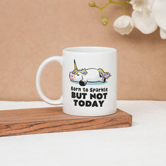 Clay Craft Ceramic Cc Mm1 Swiss Rez1 Microwave Safe Coffee Mug with Good Morning Quote, 300 ML