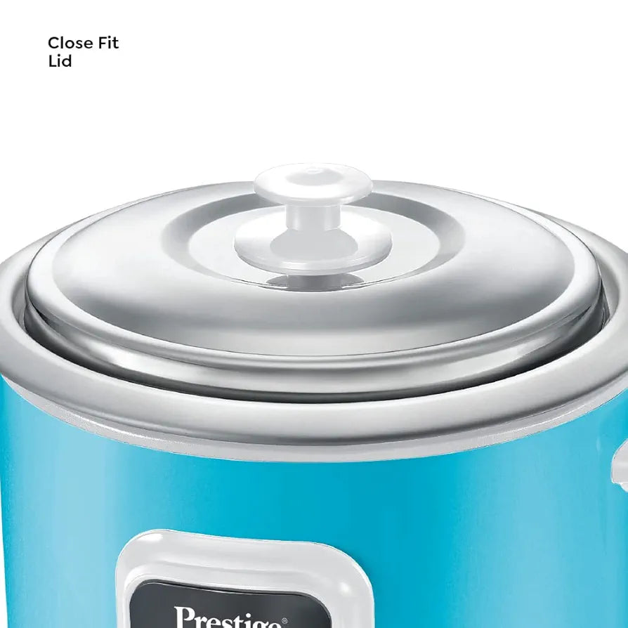 Prestige Delight Smart 1.8-2 Electric Rice Cooker|IOT & App Enabled|1.8 L Open Type|with Aluminium Cooking Pan -2U|Blue