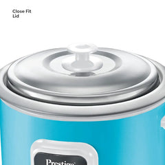 Prestige Delight Smart 1.8-2 Electric Rice Cooker|IOT & App Enabled|1.8 L Open Type|with Aluminium Cooking Pan -2U|Blue