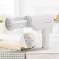 Handheld Electric Pasta Maker, Pasta Roller Machine 6 in 1 Cordless Pasta Machine, Portable Noodle Maker, Ramen Noodle Maker Homemade Spaghetti Maker Machine, Automatic Noodle Press