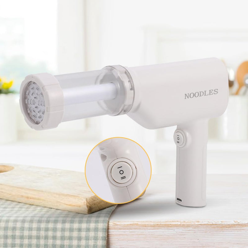 Handheld Electric Pasta Maker, Pasta Roller Machine 6 in 1 Cordless Pasta Machine, Portable Noodle Maker, Ramen Noodle Maker Homemade Spaghetti Maker Machine, Automatic Noodle Press