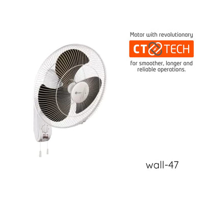 Orient Electric Wall-47 400mm Wall Fan High speed (grey)