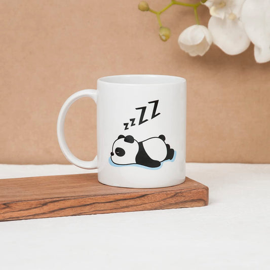 Clay Craft Fine Ceramic Printed Milk/Coffee Mug 1 Piece 360 ml (zzz Print)