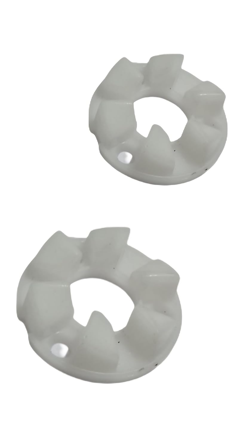 Sujata Juicer Mixer Coupler Teeth (with Screw, 2 Pcs Set), White