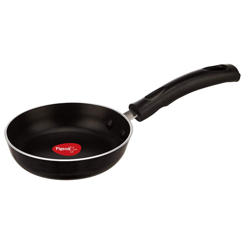 Pigeon by Stovekraft Aluminium Non-Stick Fry Pan, Black