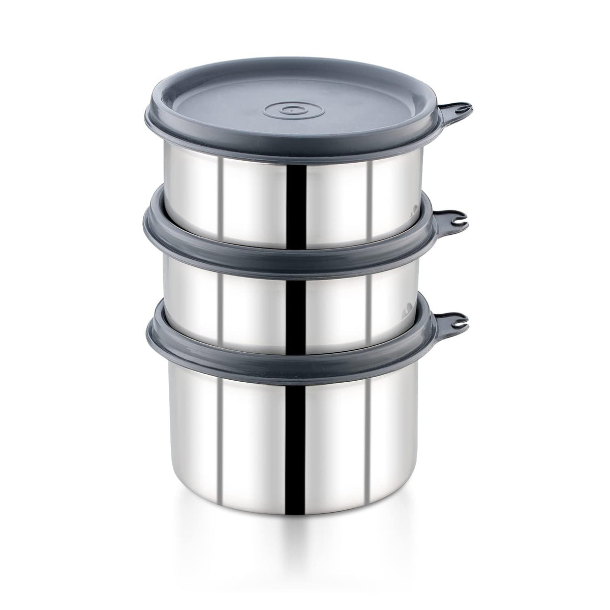 Pigeon Vibe Stainless Steel Lunch Box | SS Tiffin Box with Leak-Proof Airtight Lid