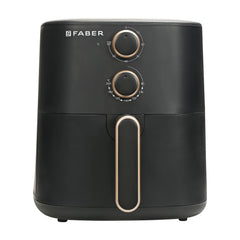 Faber 6 liter 1500W Air Fryer|Fry, Bake, Roast, Toast, Defrost, Grill & Reheat|360° Rapid Air Cooking, 85% Less Oil|Temp