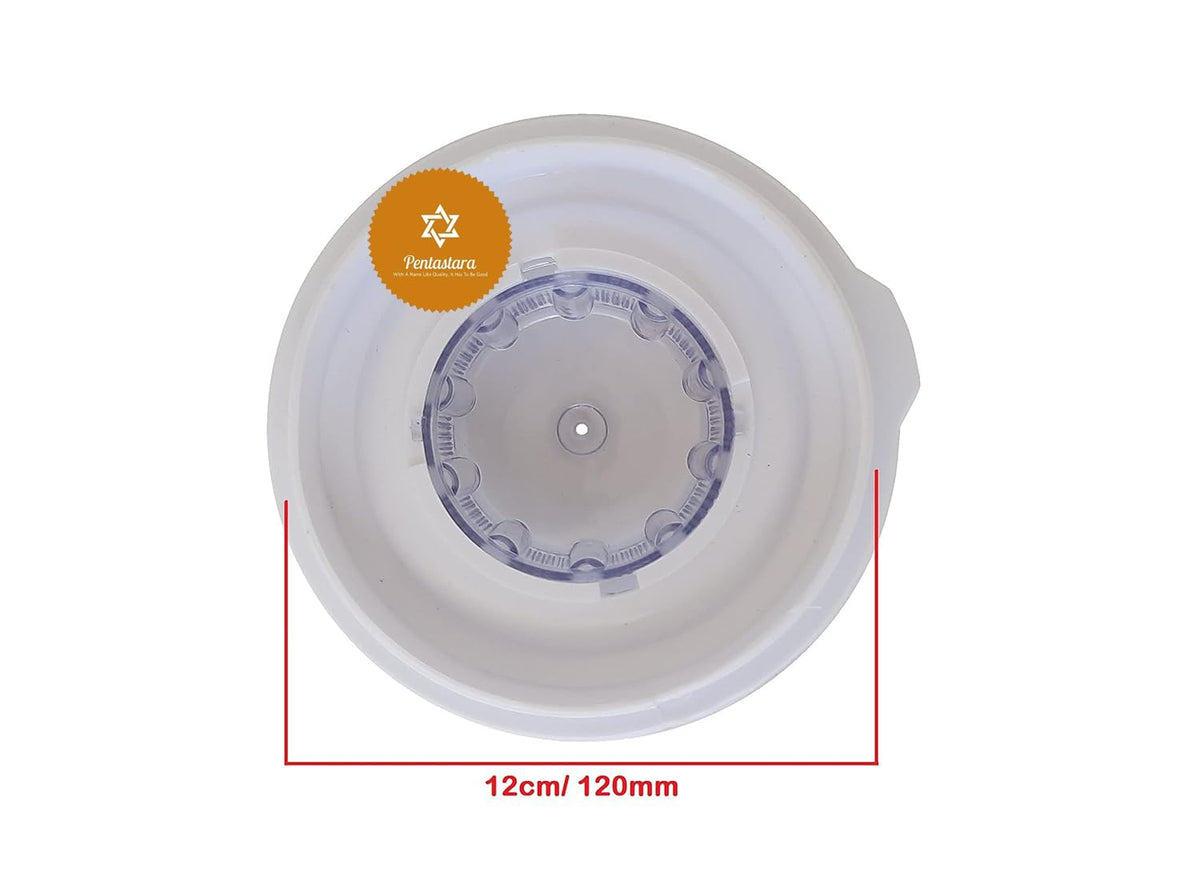 SUJATA Mixer-grinder Dry/Juicer Jar Lid (Plastic, White) (1000ml Jar Lid)