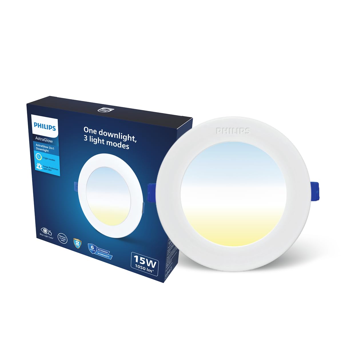 Philips 15W 3in1 AstraGlow Round LED Panel Light